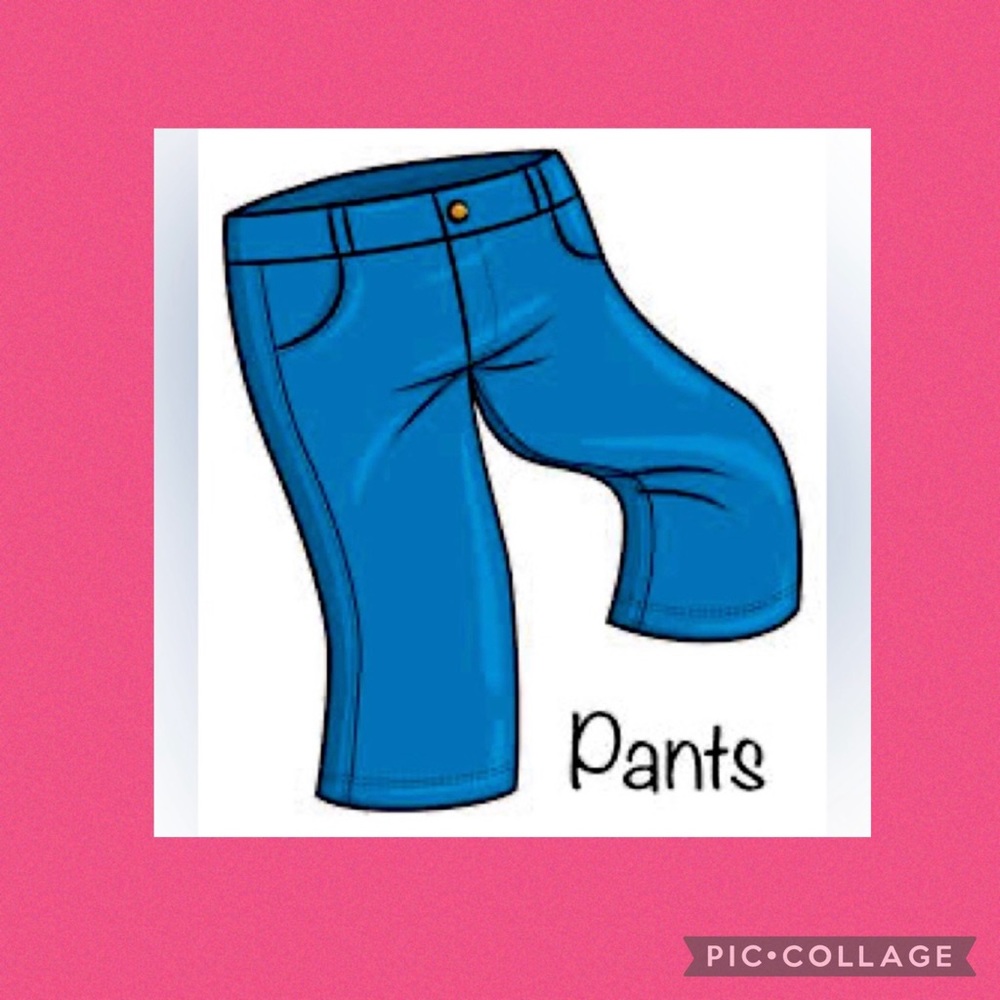 Pants Closet label